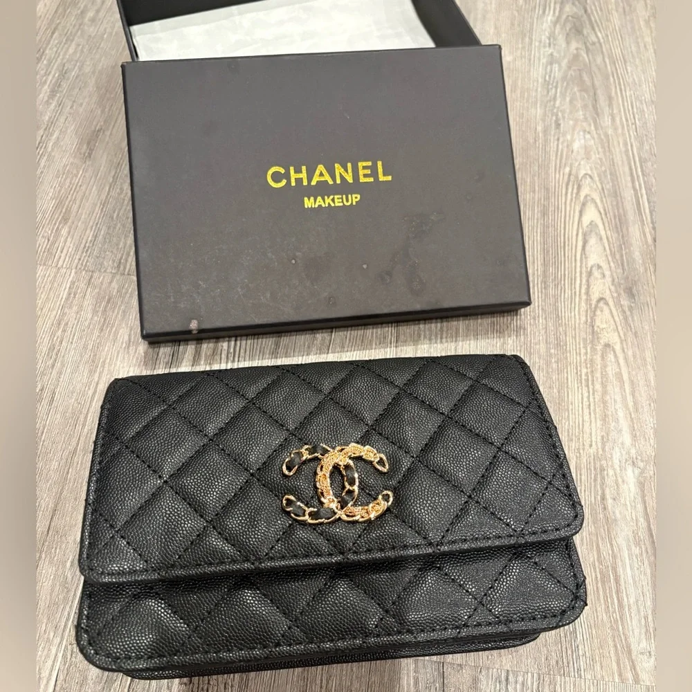 Chanel Beauty GWP Makeup Crossbody Bag - Picture 1 of 10